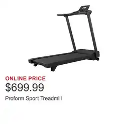 Costco Proform Sport Treadmill offer