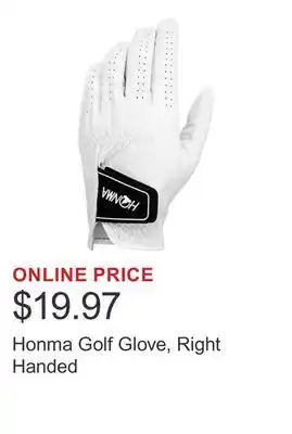 Costco Honma Golf Glove, Right Handed offer