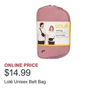 Costco Lolë Unisex Belt Bag offer