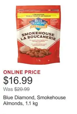 Costco Blue Diamond, Smokehouse Almonds, 1.1 kg offer