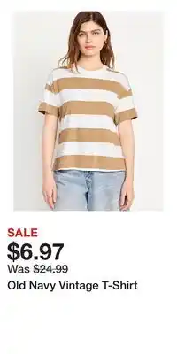 Old Navy Old Navy Vintage T-Shirt offer