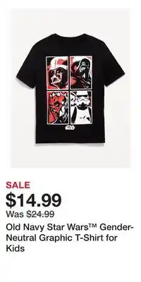 Old Navy Old Navy Star Wars Gender-Neutral Graphic T-Shirt for Kids offer