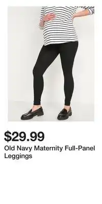 Old Navy Old Navy Maternity Full-Panel Leggings offer