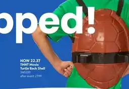 Toys R us TMNT Movie Turtle Back Shell offer