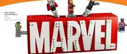 Toys R us LEGO Marvel Logo & Minifigures offer