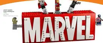 Toys R us LEGO Marvel Logo & Minifigures offer