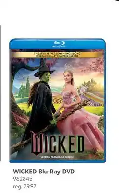 Toys R us WICKED Blu-Ray DVD offer