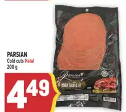 Marché Adonis PARSIAN COLD CUTS HALAL offer