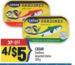 Marché Adonis CEDAR SARDINES offer