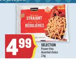 Marché Adonis SELECTION FROZEN FRIES offer