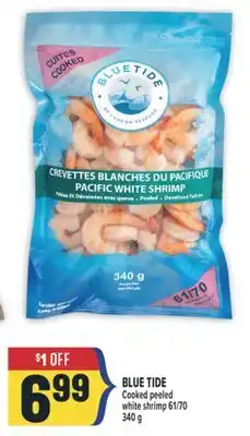 Marché Adonis BLUE TIDE Cooked peeled white shrimp 61/70 offer