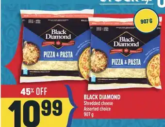 Marché Adonis BLACK DIAMOND SHREDDED CHEESE offer