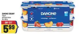 Marché Adonis DANONE CREAMY Yogurt offer