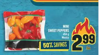 Marché Adonis MINI SWEET PEPPERS offer