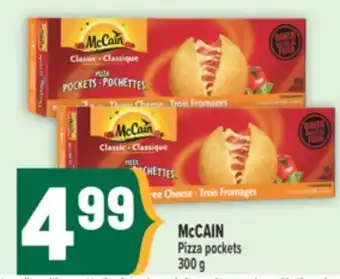 Marché Adonis MCCAIN PIZZA POCKETS offer