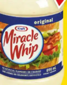 Giant Tiger Kraft Miracle Whip offer