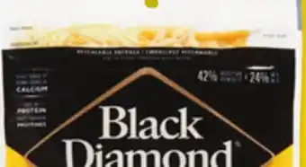 Giant Tiger Black Diamond shredded cheese or Armstrong Nibblers offer