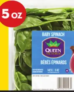 Giant Tiger 5 oz baby spinach offer