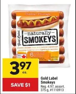 Giant Tiger Gold Label Smokeys offer