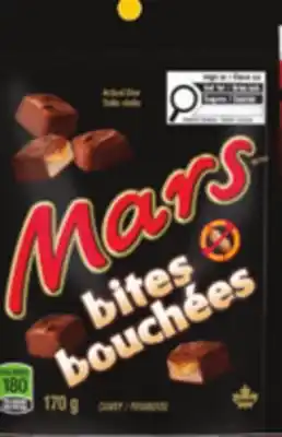 Giant Tiger M&M'S or Mars Chocolate Sharing Size Bags offer