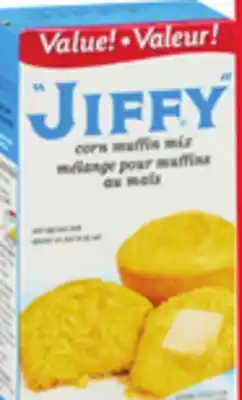 Giant Tiger Jiffy Crust or muffin mix offer