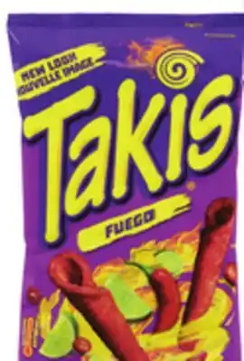 Giant Tiger Takis snacks offer