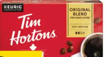 Giant Tiger Tim Hortons coffee pods offer