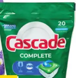 Giant Tiger Cascade dishwasher pods offer