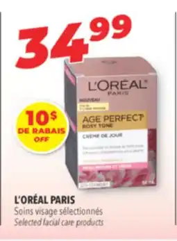 Familiprix L'ORÉAL PARIS Selected facial care products offer