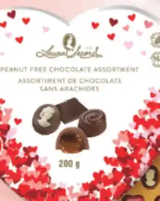 Familiprix LAURA SECORD Chocolate assortment, 200 g offer