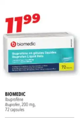 Familiprix BIOMEDIC Ibuprofen, 200 mg, 72 capsules offer