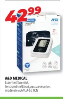 Familiprix A&D MEDICAL Blood Pressure model UA-651CN offer