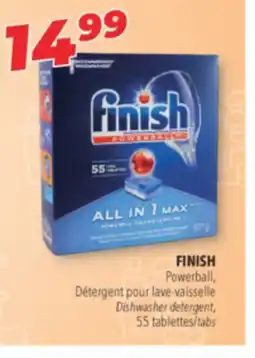 Familiprix FINISH Powerball, Dishwasher detergent, 50 tabs offer