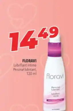 Familiprix FLORAVI Personal lubricant, 120 ml offer