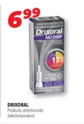 Familiprix Drixoral No Drip extra moisturizing nasal decongestant pump mist 15ml offer