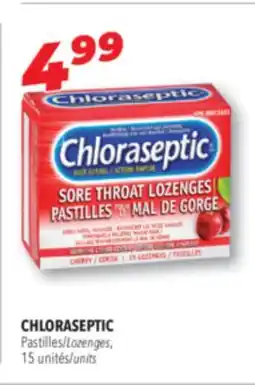 Familiprix CHLORASEPTIC Lozenges 15 /units offer