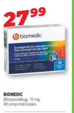 Familiprix BIOMEDIC Allergy, 10 mg, 48 tablets offer