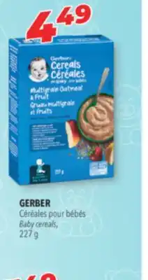 Familiprix GERBER Baby cereals, 227 g offer