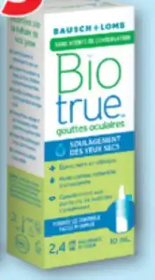 Familiprix BAUSCH + LOMB, Selected products offer