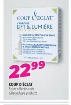 Familiprix COUP D'ÉCLAT Selected care products offer