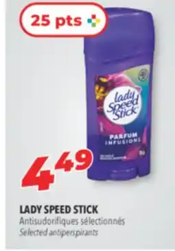 Familiprix LADY SPEED STICK Selected antiperspirants offer