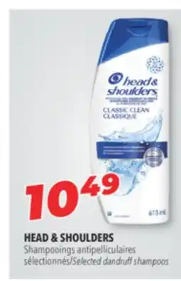 Familiprix Head & Shoulders classic clean shampoo 613ml offer