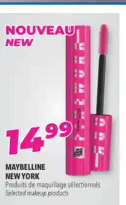 Familiprix MAYBELLINE NEW YORK Selected makeup products offer