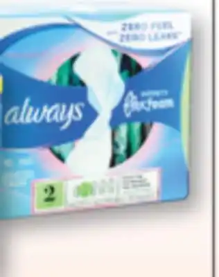 Familiprix Tampax or Always Selected Products offer