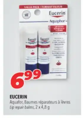 Familiprix EUCERIN, Lip repair balms, 2 X 4,8 g offer