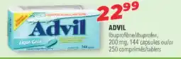 Familiprix ADVIL, Ibuprofen, 200 mg, 144 capsules or 250 tablets … … offer