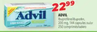 Familiprix ADVIL, Ibuprofen, 200 mg, 144 capsules or 250 tablets … … offer