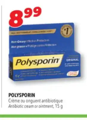 Familiprix POLYSPORIN, Crème Antibiotic cream or ointment, 15 g offer