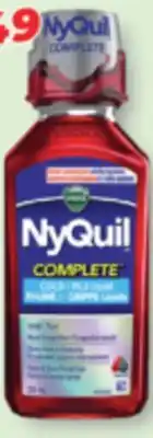 Familiprix VICKS DayQuil Complete, Cold and flu, selected sizes offer