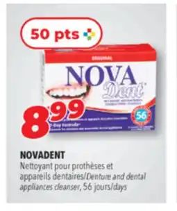 Familiprix NOVADENT Denture and dental appliances cleanser, 56 days offer